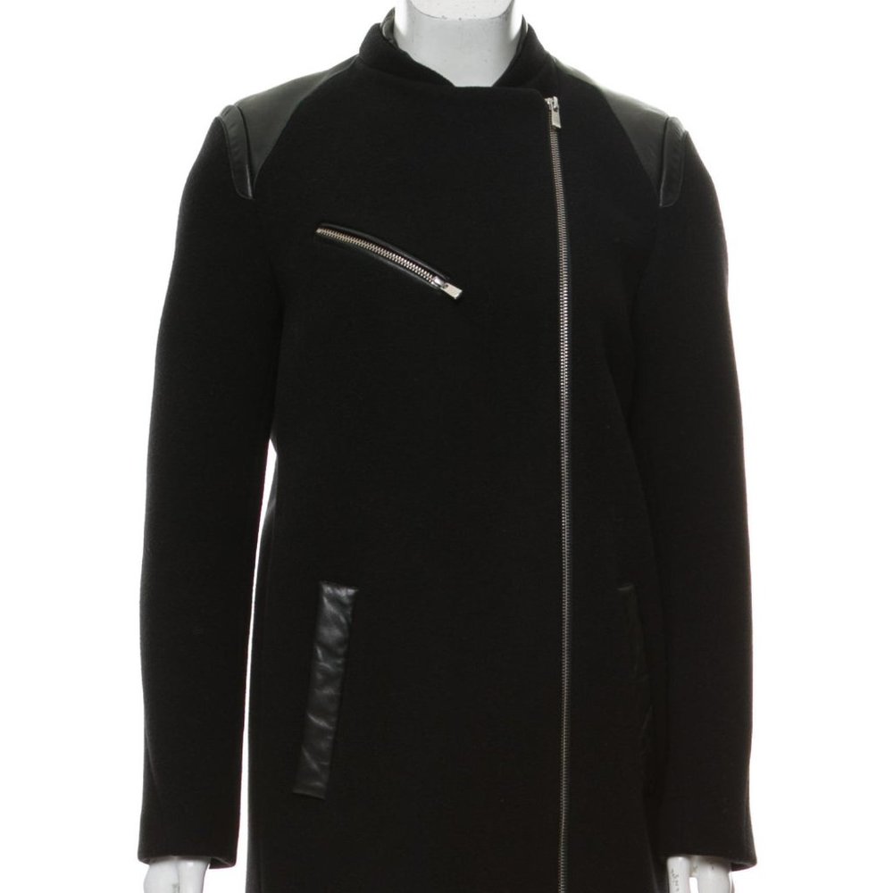 Maje Wool Cashmere Blend Wool Coat, Size 36